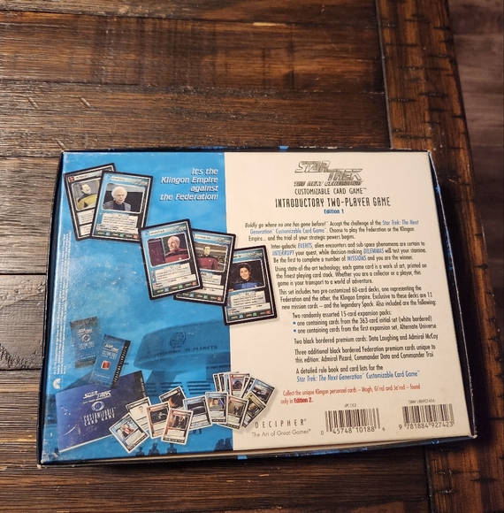 1996 Star Trek Customizable Card Game - Picture 4 of 5